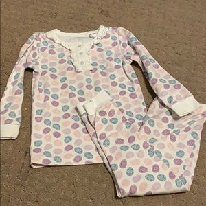 Lila and Hayes Easter Pajamas